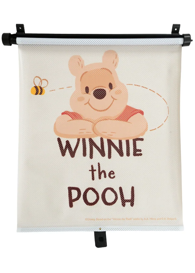 Winnie The Pooh Car Care Essentials Front Window Shade Roller Blinds Air Freshener