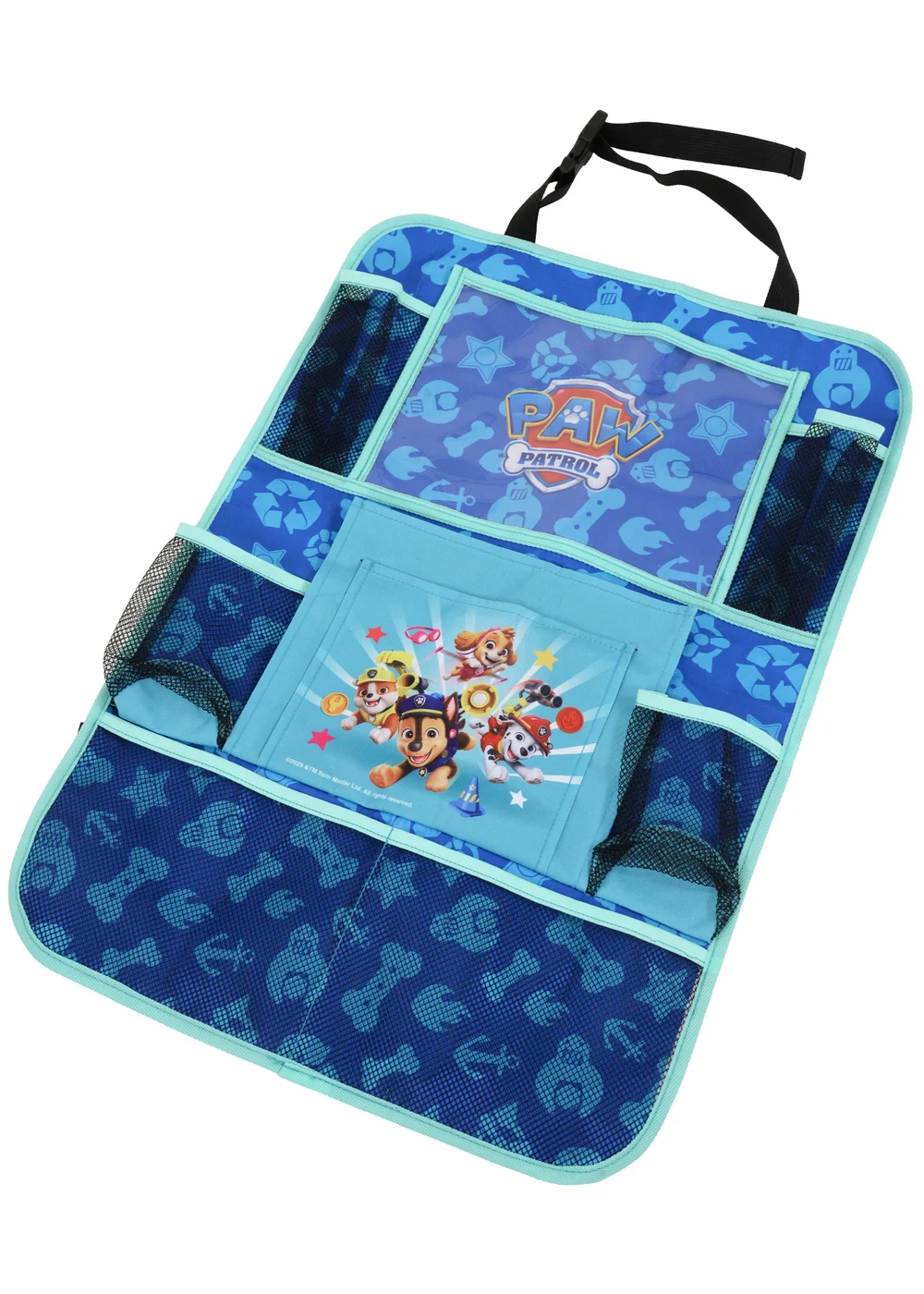 Paw Patrol Back Seat Essentials Roller Blinds Organiser & Seat Belt Cover - One Size Image 3