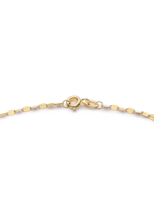 Golden Moments 9ct Yellow Gold Forzatina Chain Bracelet - One Size Image 3