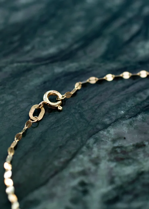 Golden Moments 9ct Yellow Gold Sparkle Forzatina Bracelet - One Size Image 4