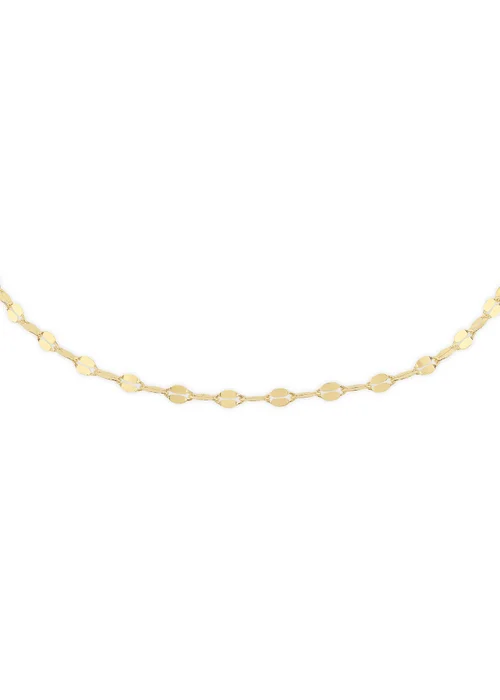Golden Moments 9ct Yellow Gold Sparkle Forzatina Bracelet - One Size Image 2