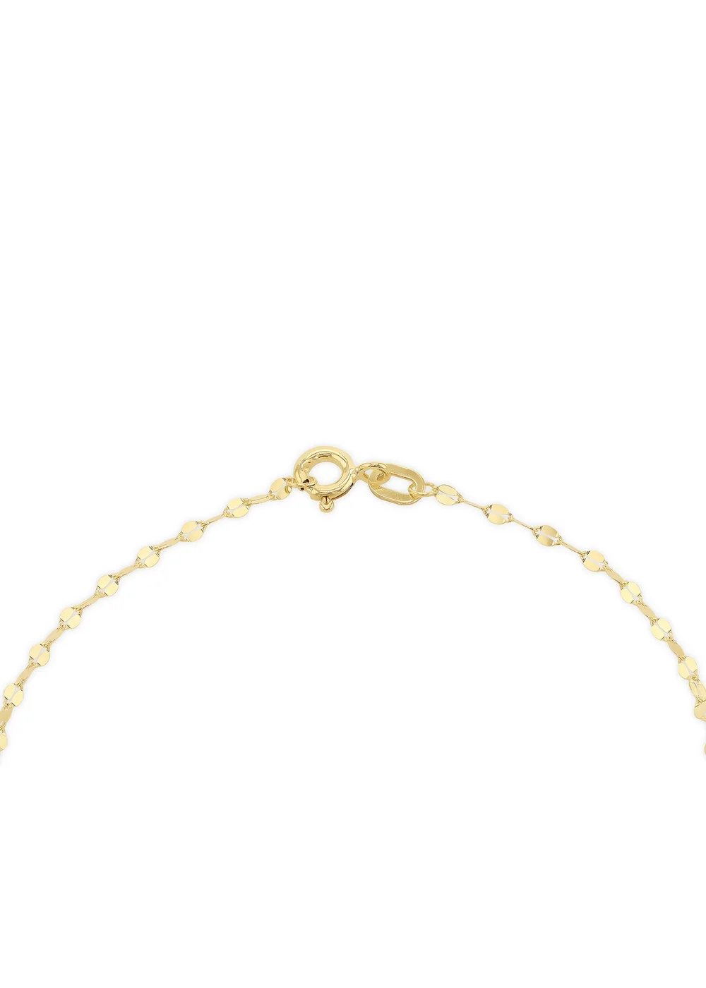 Golden Moments 9ct Yellow Gold Sparkle Forzatina Bracelet - One Size Image 3