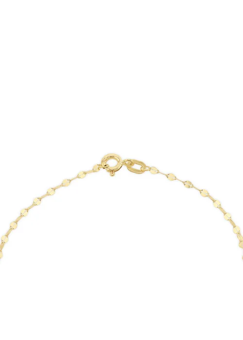 Golden Moments 9ct Yellow Gold Sparkle Forzatina Bracelet - One Size Image 3