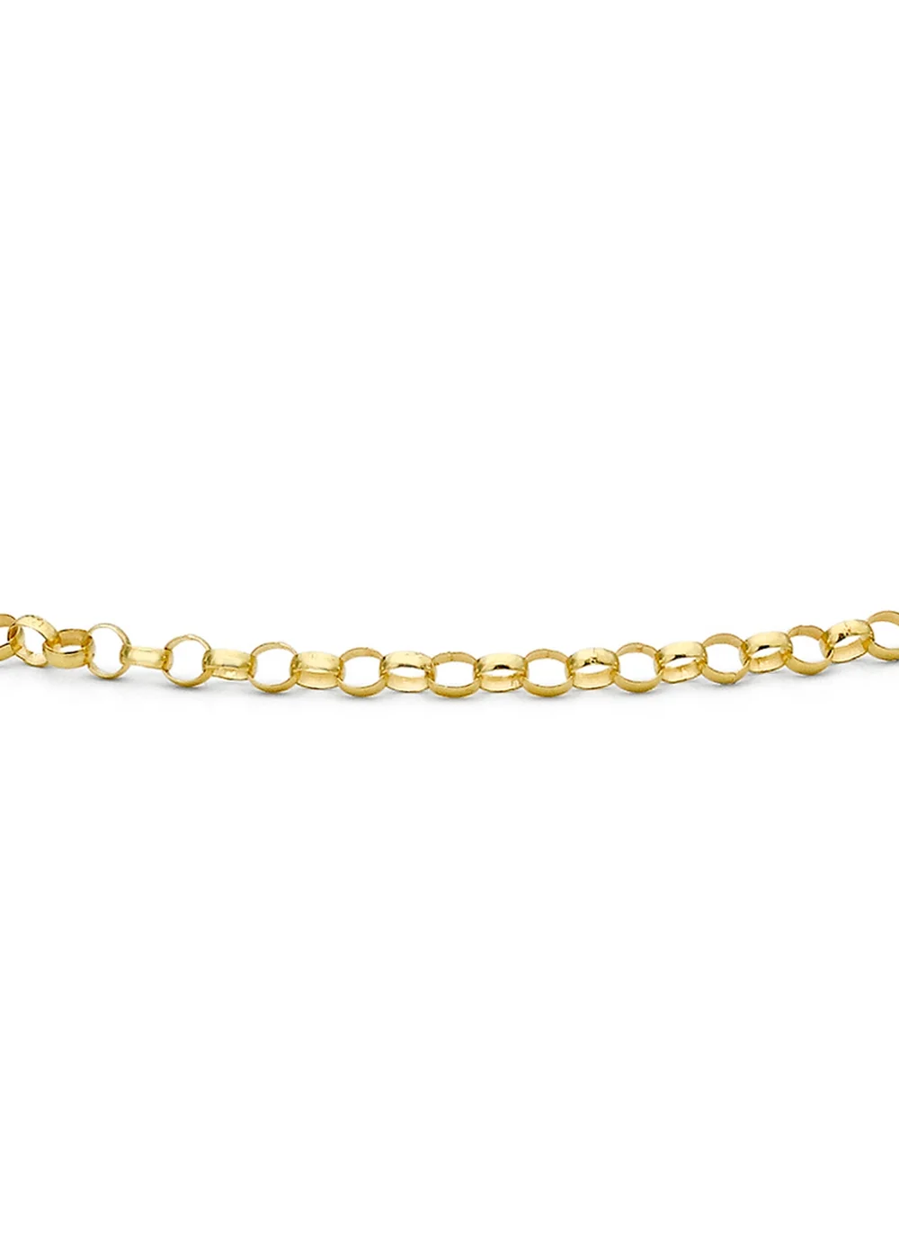 Golden Moments 9ct Yellow Gold Belcher Round Bracelet - One Size Image 2