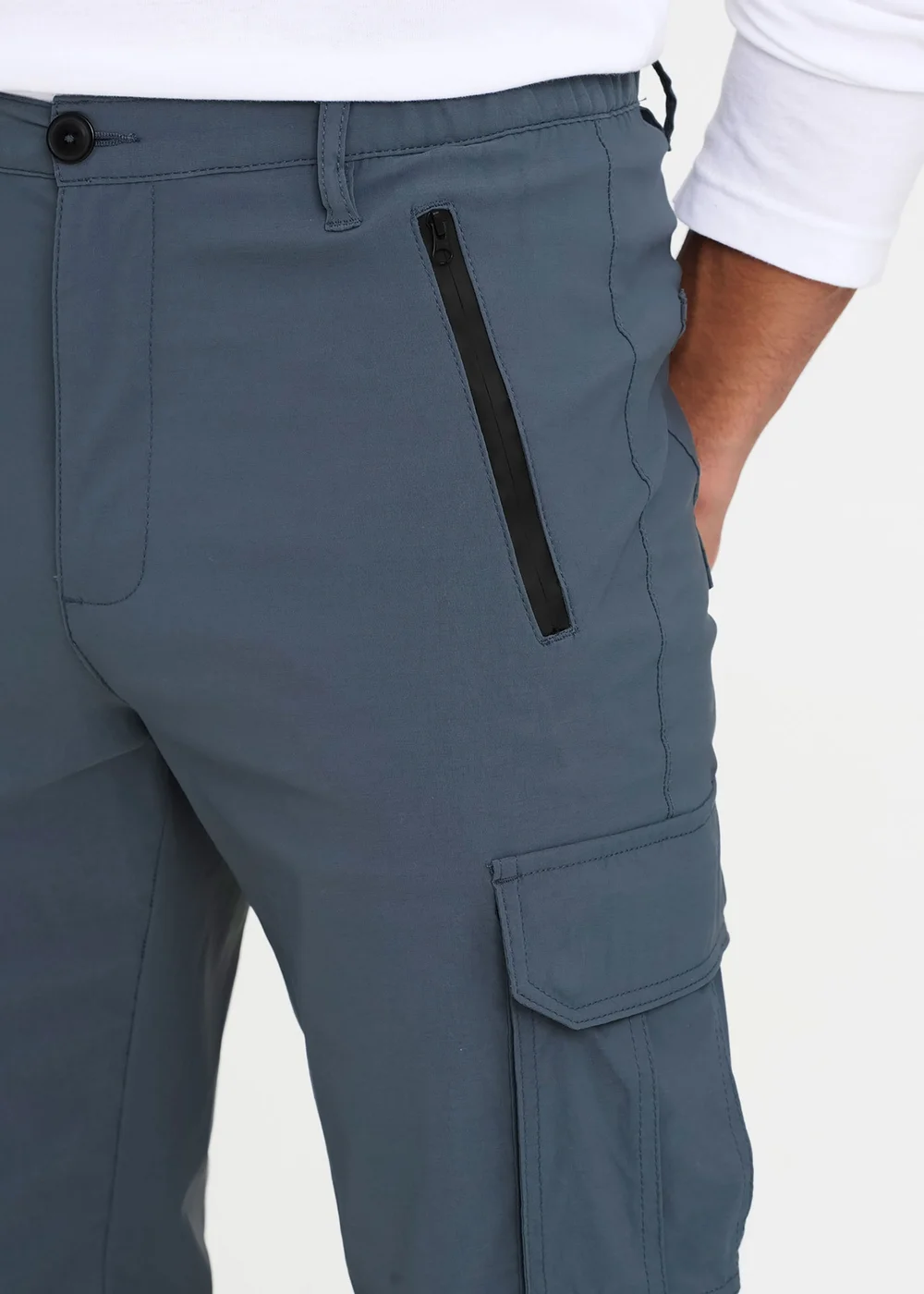 Cotton Traders Quick Dry Stretch Action Trousers - 32/L33 Image 4