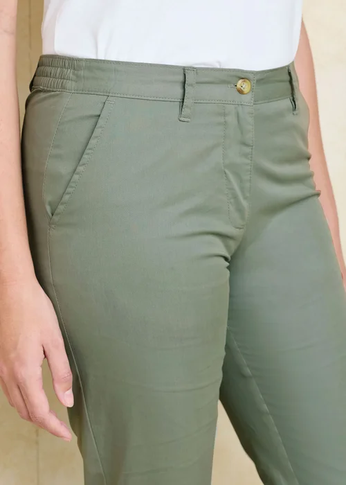 Cotton Traders Fern Everyday Straight Leg Trousers - 22/L29 Image 4