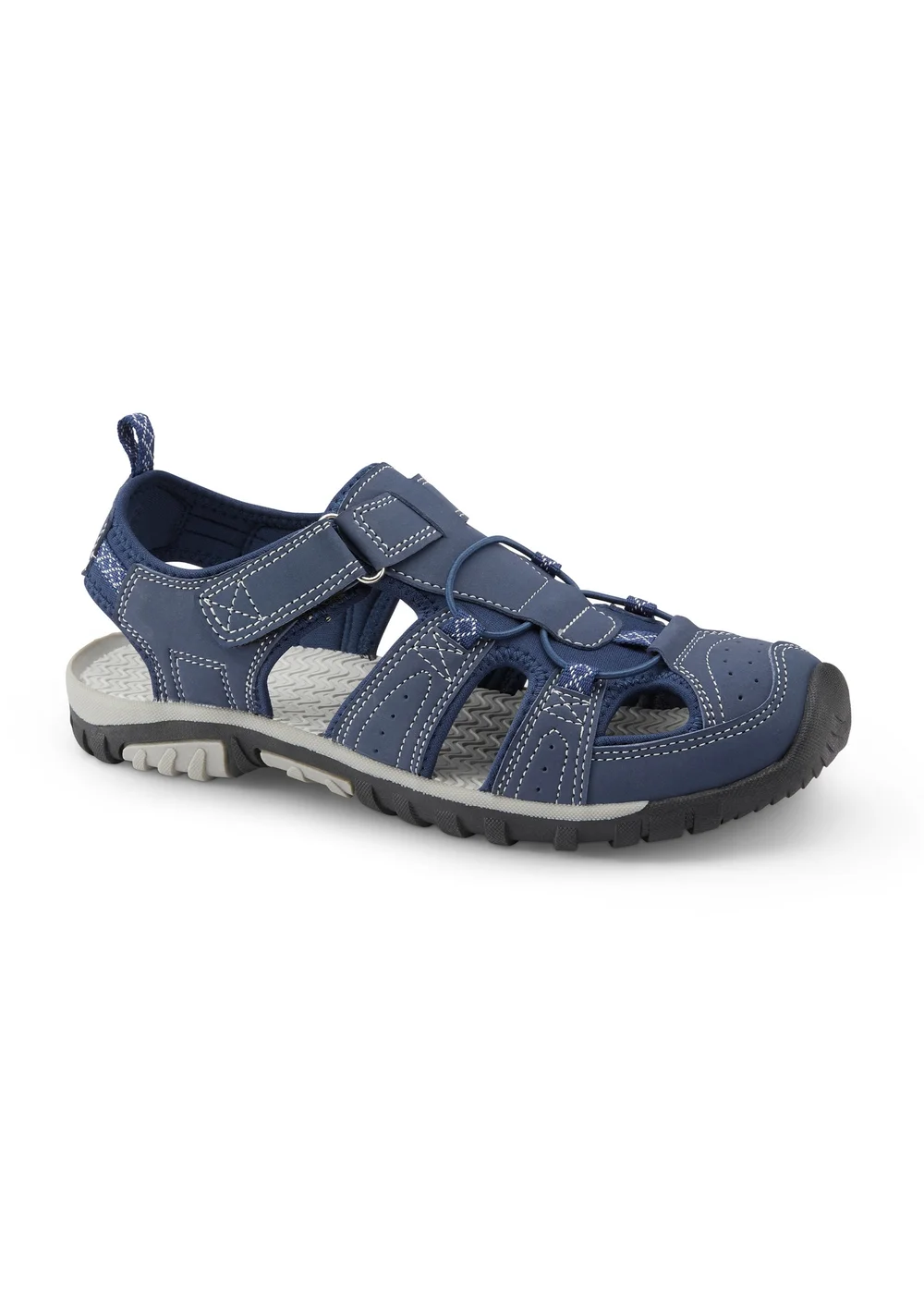 Cotton Traders Mid Blue Hiking Sandals - Size 7 Image 1