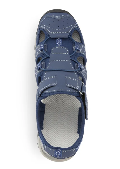 Cotton Traders Mid Blue Hiking Sandals - Size 7 Image 2