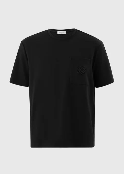 Black Smart Logo T-Shirt - Extra small Image 4