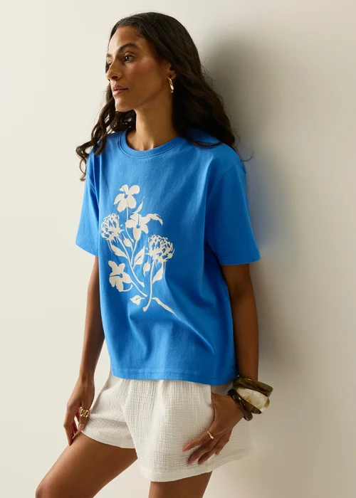 Regatta Life Sonic Blue Fleur Baska Tee - 18 Image 5
