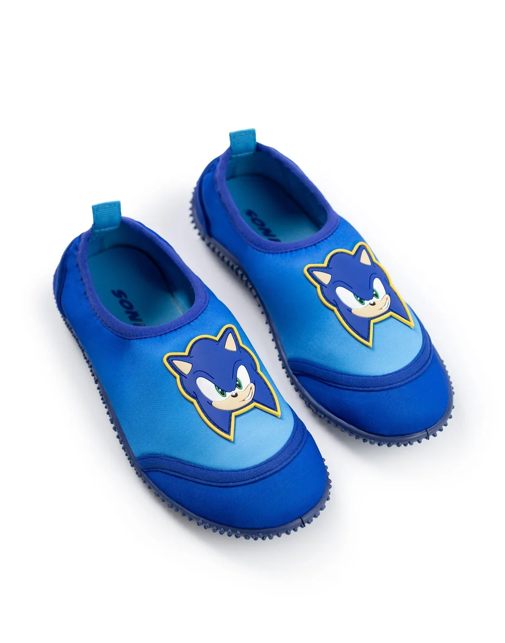 Vanilla Underground Sonic the Hedgehog Boys Blue Character Aqua Shoes (10-3 UK Child) - 1 Infants Image 1