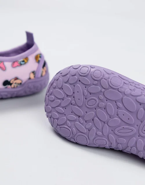 Vanilla Underground Disney Girls Purple Minnie Mouse & Daisy Aqua Shoes (6-12 UK Child) - 12.5 Infants Image 5