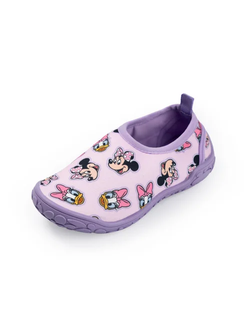 Vanilla Underground Disney Girls Purple Minnie Mouse & Daisy Aqua Shoes (6-12 UK Child) - 12.5 Infants Image 4