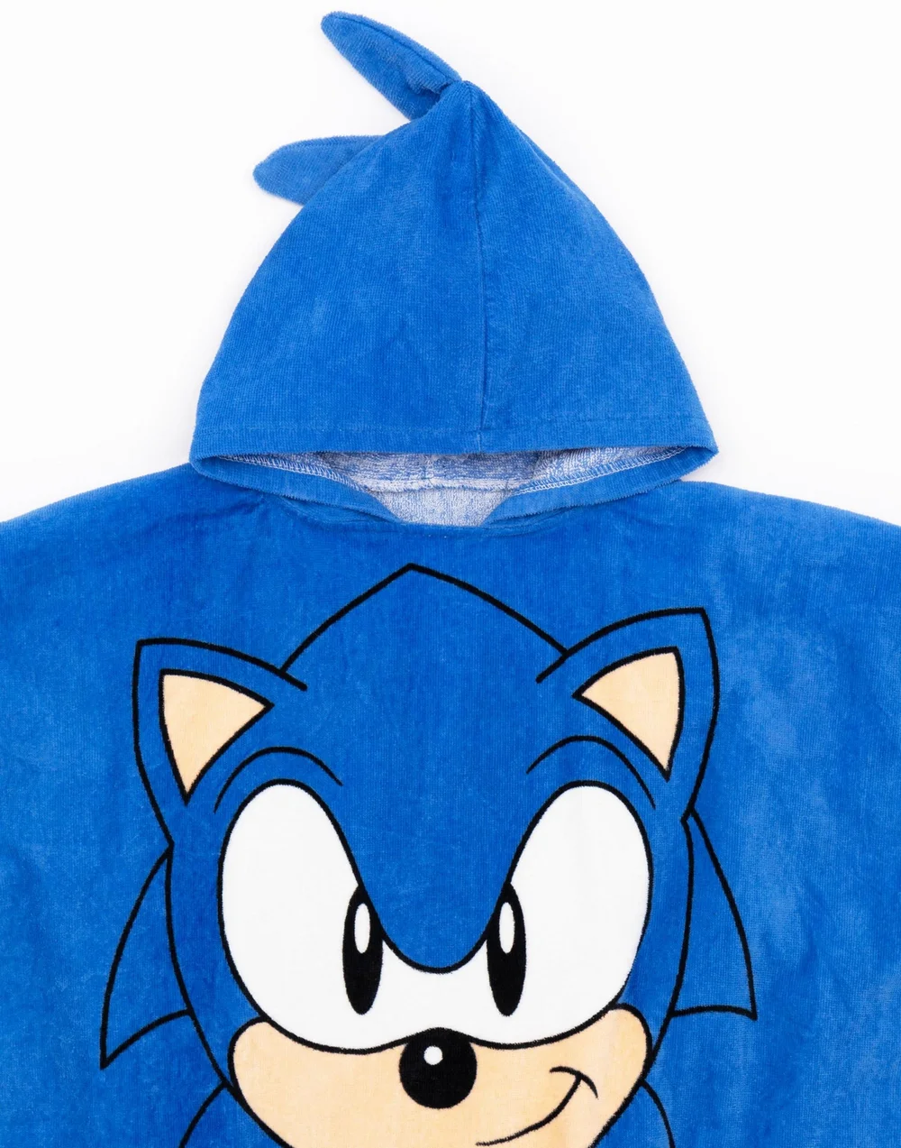 Vanilla Underground Sonic the Hedgehog Unisex Kids Blue Poncho Towel (One Size) - One Size Image 2