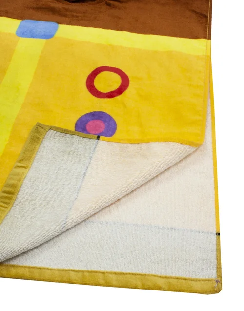 Vanilla Underground Hey Duggee Boys Yellow 3D Novelty Dress-Up Style Poncho Towel (One Size) - One Size Image 4