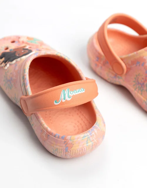 Vanilla Underground Disney Girls Multicoloured Moana Clogs (6-12 UK Child) - 10 Infant Image 3