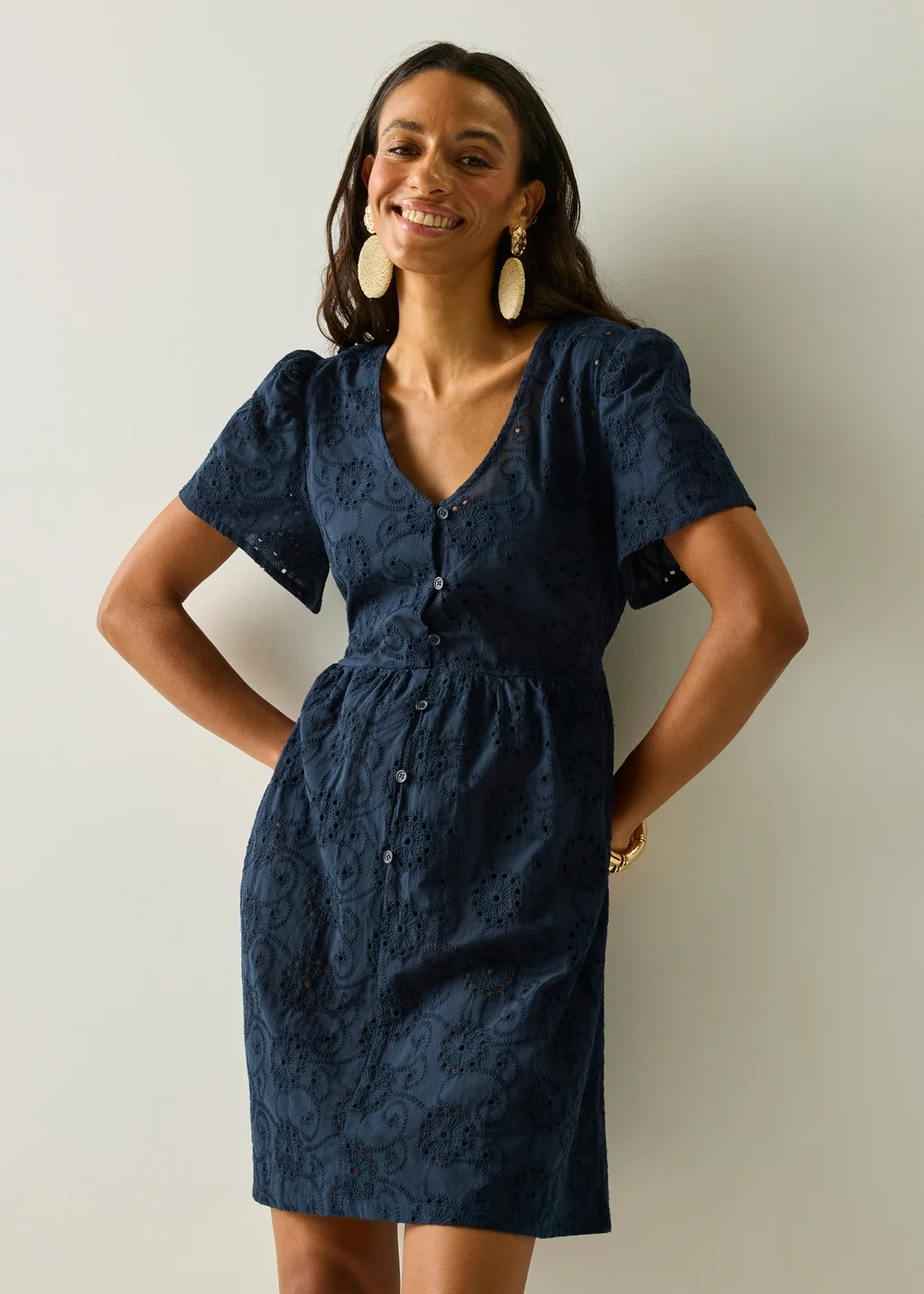 Regatta Life Navy Tarida Lightweight Dress - 20 Image 4