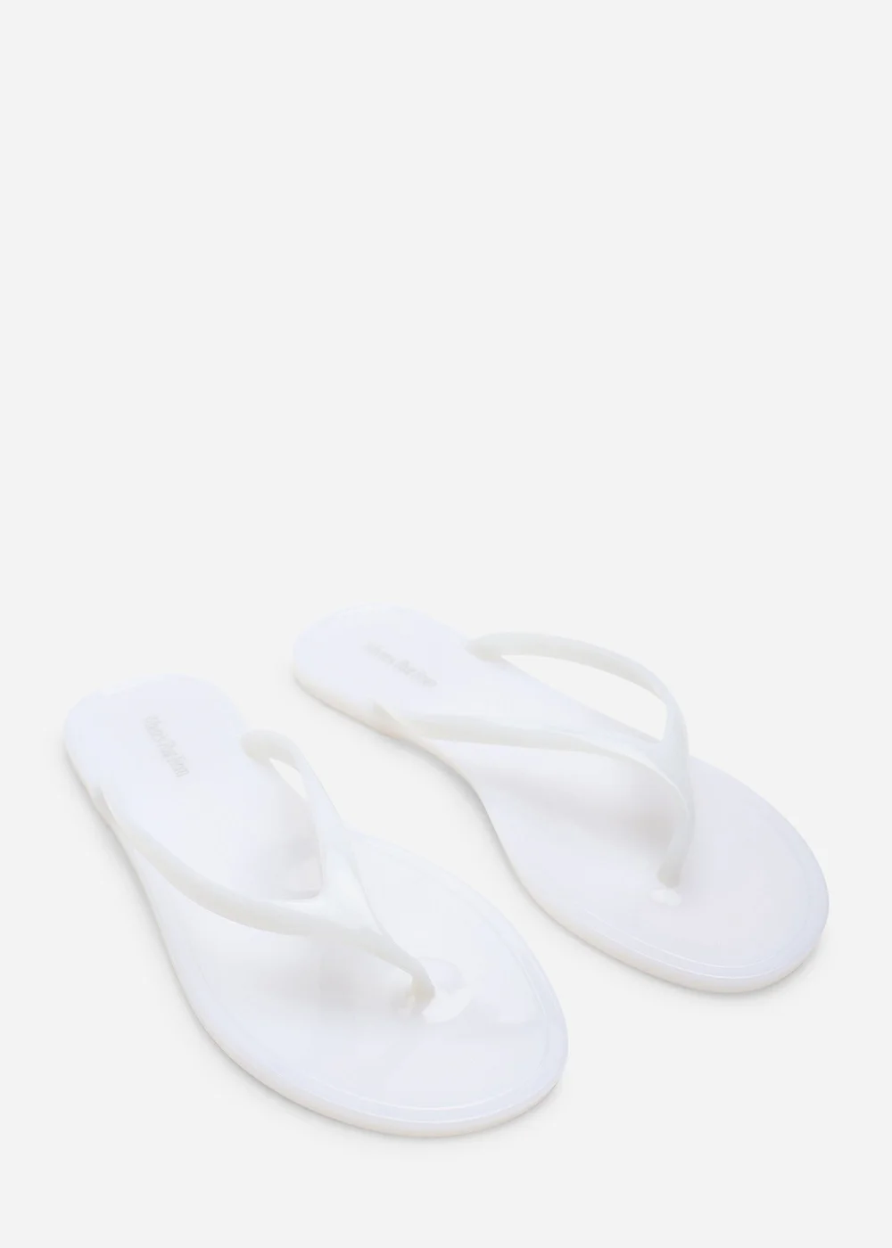 Where's That From Chandler Clear Jelly Flip Flop Sandals - 3 Image 4