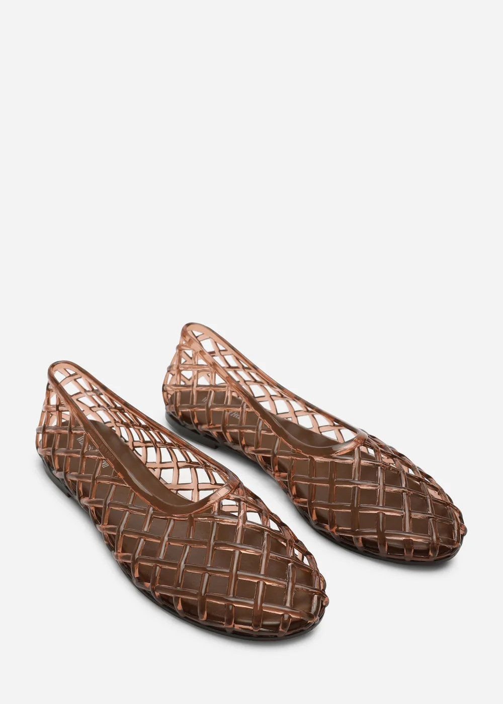 Where's That From Kori Brown Clear Jelly Ballet Pumps - 3 Image 4