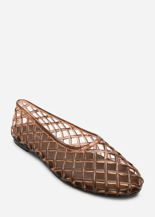 Where's That From Kori Brown Clear Jelly Ballet Pumps - 3 Image 3