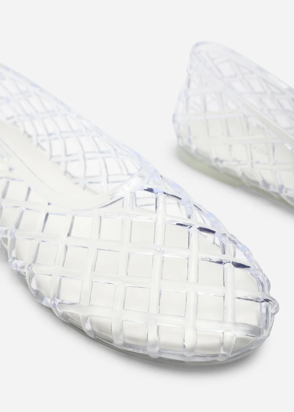 Where's That From Kori Clear Jelly Ballet Pumps - 3 Image 5