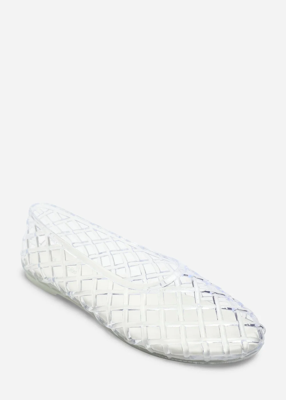 Where's That From Kori Clear Jelly Ballet Pumps - 3 Image 3