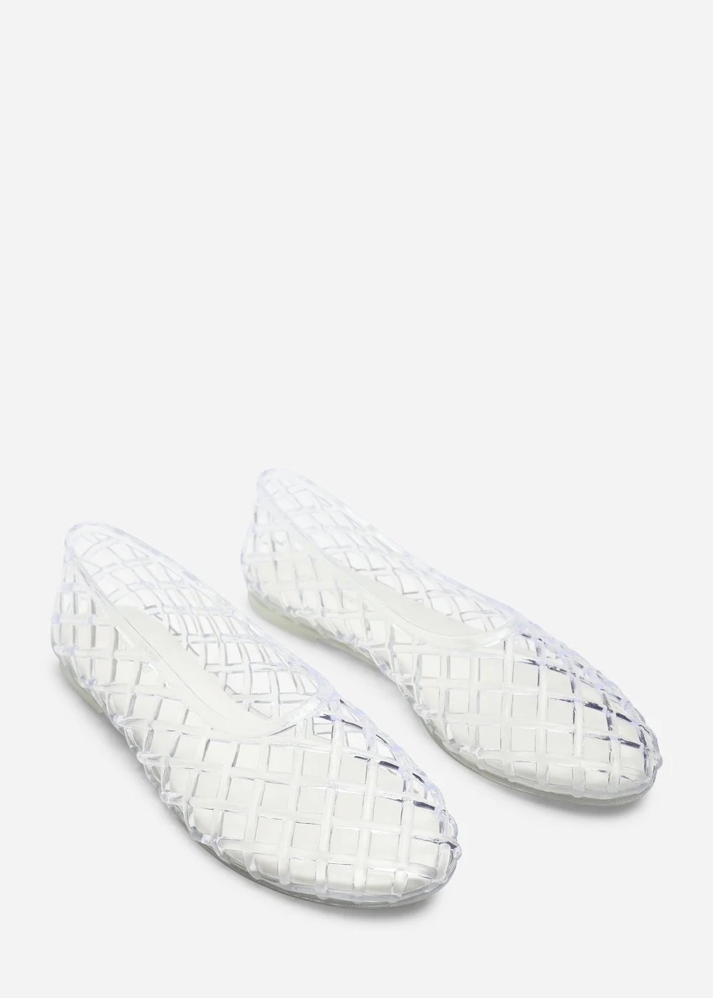 Where's That From Kori Clear Jelly Ballet Pumps - 3 Image 4