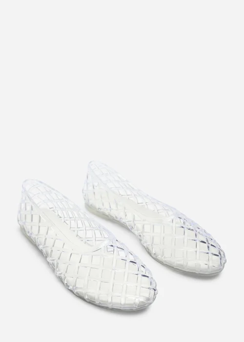 Where's That From Kori Clear Jelly Ballet Pumps - 3 Image 4