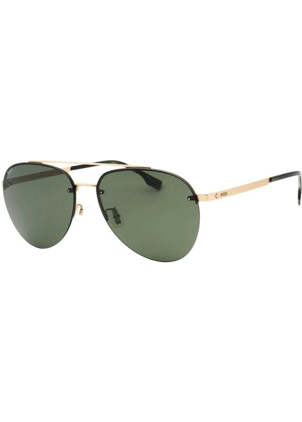 Hugo Boss Gold Matte Sunglasses - One Size Image 2