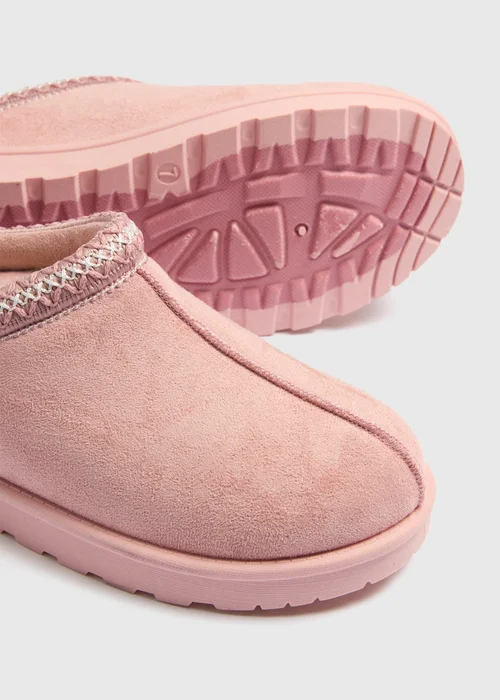 Pink Snug Mule Slippers - Size 3 Image 2