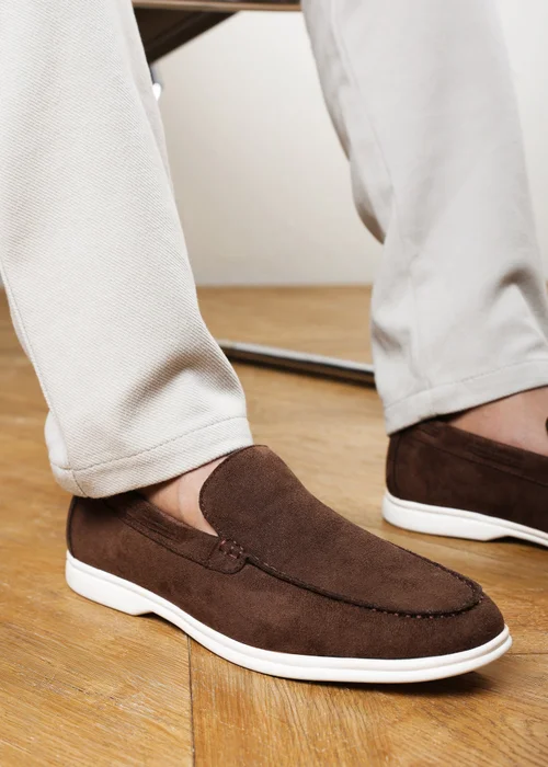 Where's That From Trent Brown Faux Suede Slip On Easy Loafer - 8 Image 3