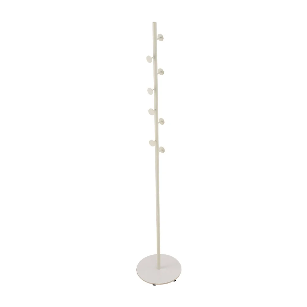 Lifeideas Freestanding Coat Rack with Marble Base - One Size Image 3