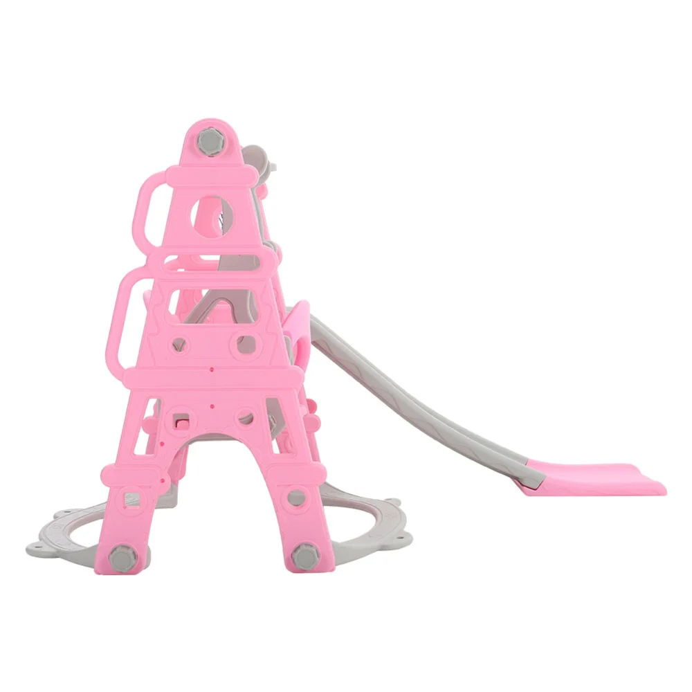 Kidkid Toddler Swing & Slide Set with Basketball Hoop - One Size Image 4
