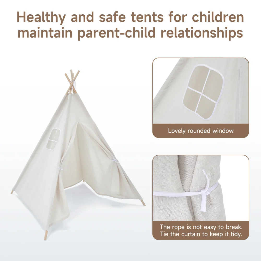 Kidkid Children Indian Tent - One Size Image 6
