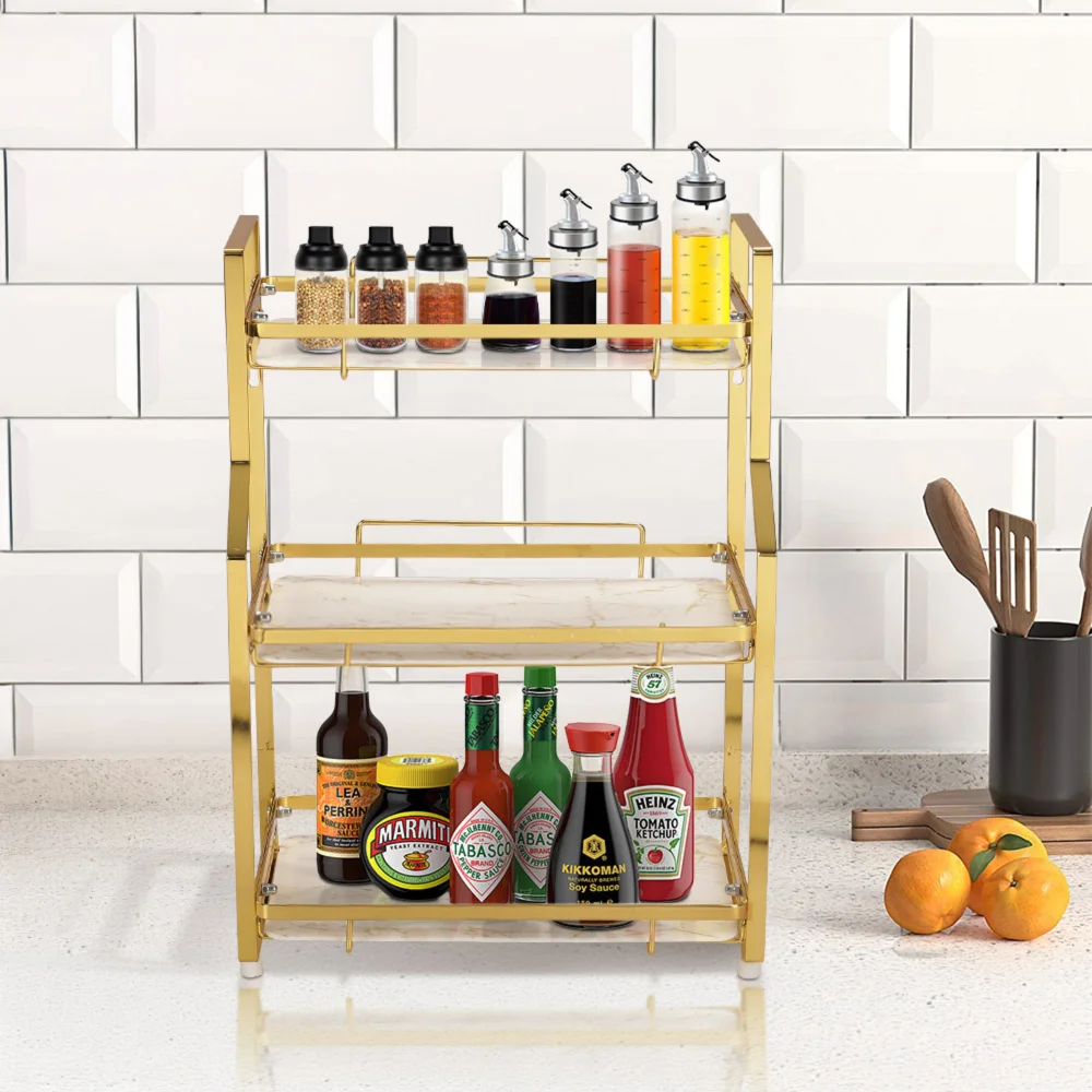 Lifeideas 3 Tier Storage Organiser Rack - One Size Image 1