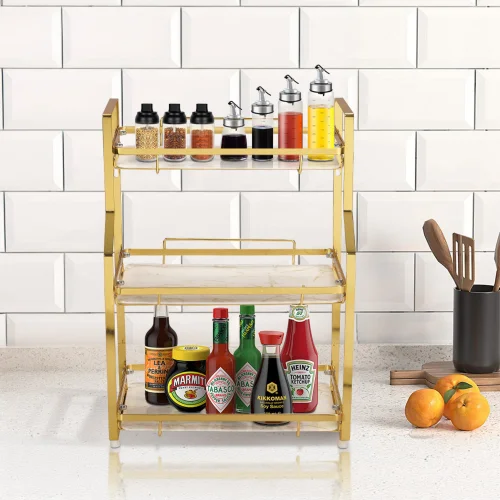 Lifeideas 3 Tier Storage Organiser Rack - One Size Image 1