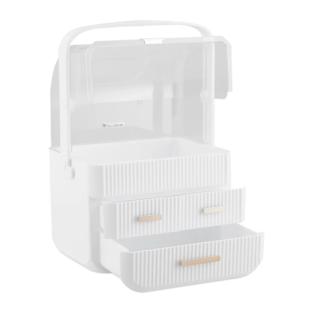 Lifeideas Desktop 3 Drawers Cosmetics Storage Organizer - One Size Image 4