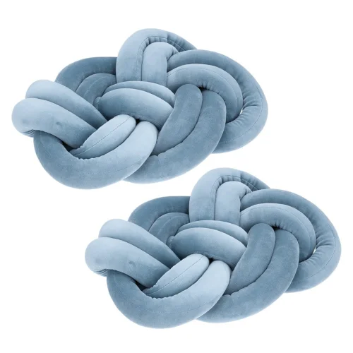 Lifeideas 2 Pcs Knot Cushions - One Size Image 3