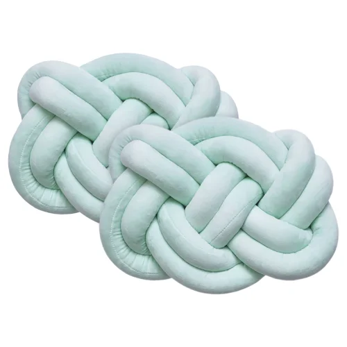 Lifeideas 2 Pcs Knot Cushions - One Size Image 3