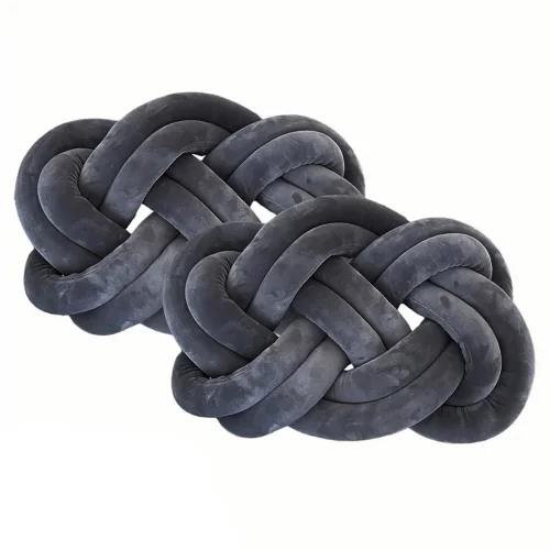 Lifeideas 2 Pcs Knot Cushions - One Size Image 3