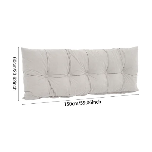 Lifeideas Upholstered Headboard Pillow - One Size Image 2