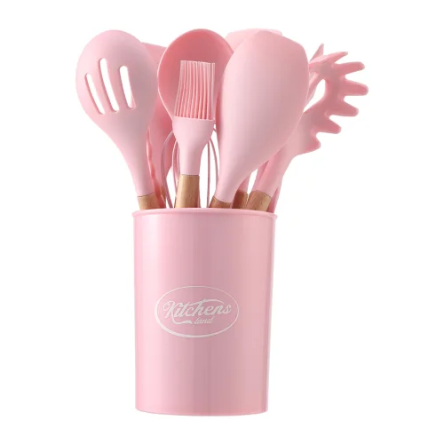 Lifeideas 11-piece Silicone Kitchen Utensil Set for Nonstick Cookware - One Size Image 3