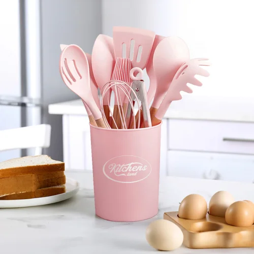 Lifeideas 11-piece Silicone Kitchen Utensil Set for Nonstick Cookware - One Size Image 1