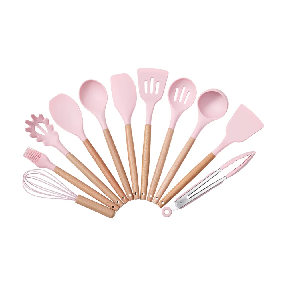 Lifeideas 11-piece Silicone Kitchen Utensil Set for Nonstick Cookware - One Size Image 4