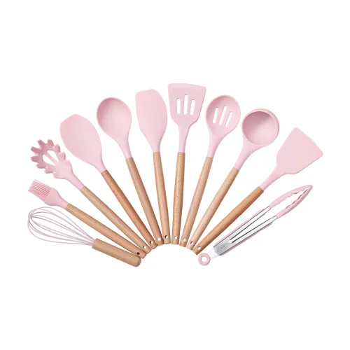 Lifeideas 11-piece Silicone Kitchen Utensil Set for Nonstick Cookware - One Size Image 4