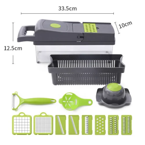 Lifeideas Multifunctional Vegetable Slicer Set - One Size Image 2