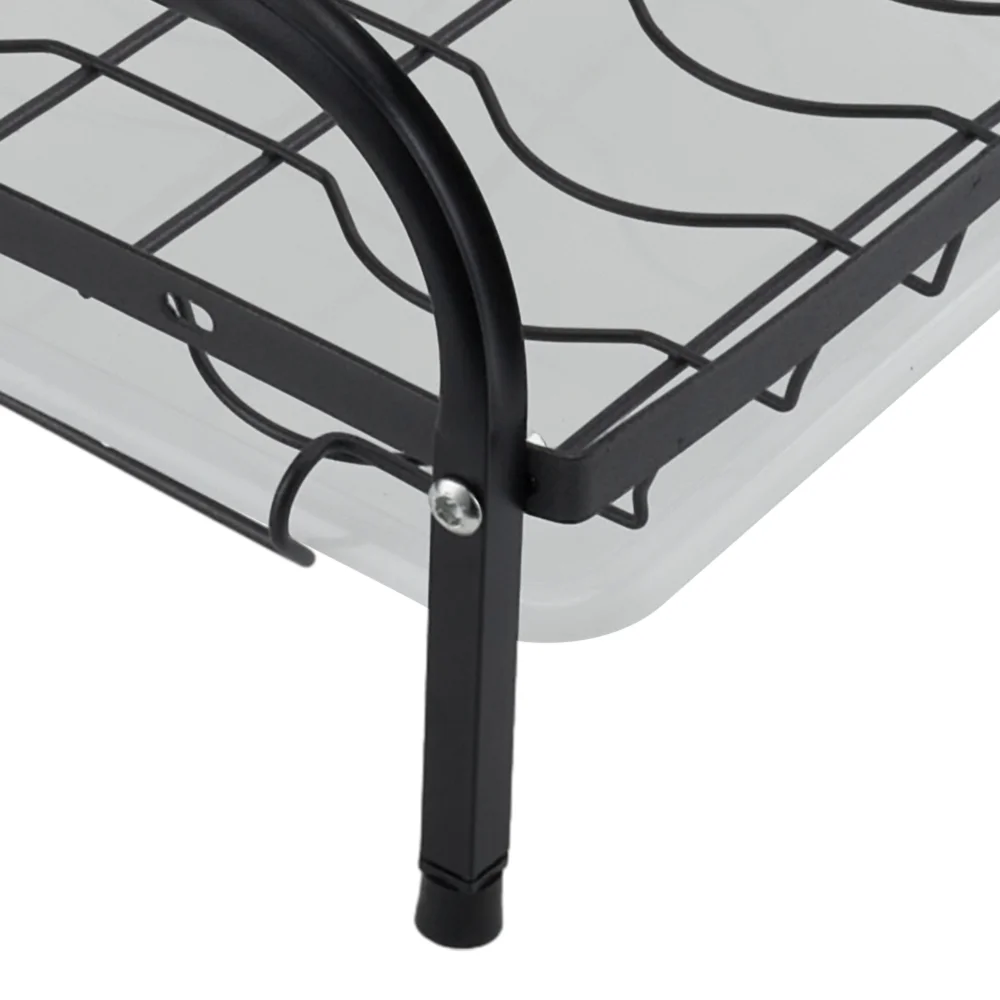 Lifeideas Steel Dish Drying Rack 2-Tier - One Size Image 6