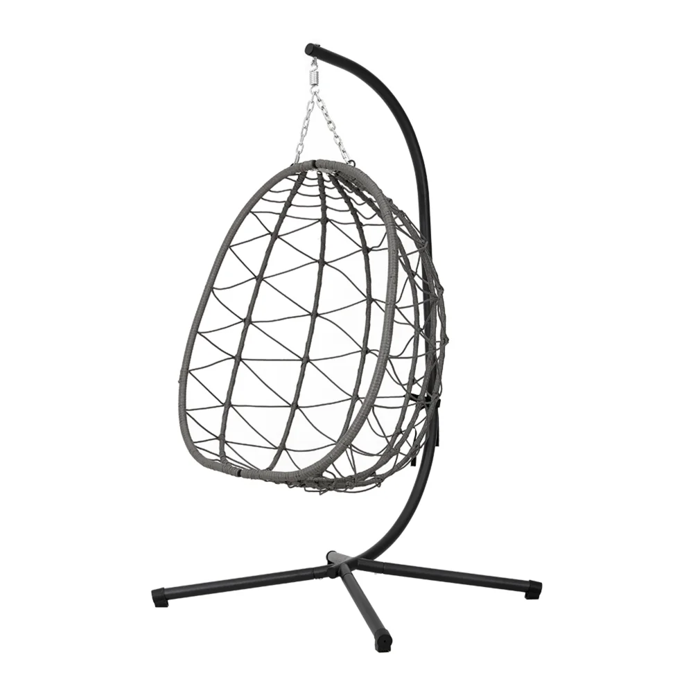 Breeins Swing Egg Chair with Stand & Cushion - One Size Image 5