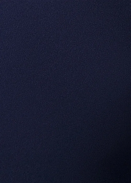 Goddiva Navy Blue Off Shoulder Velvet Satin Wing Cape Maxi Dress - 18 Image 3