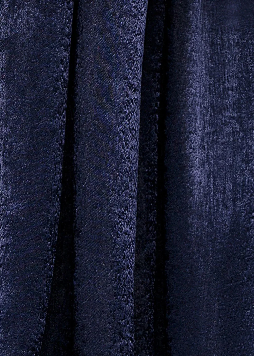 Goddiva Navy Blue Off Shoulder Velvet Satin Wing Cape Maxi Dress - 18 Image 5